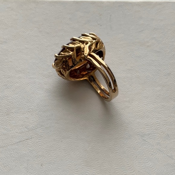 18kt gf Amber Rings - Picture 3 of 5